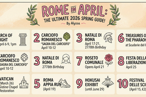 10 brilliant things to do in Rome in April 2026