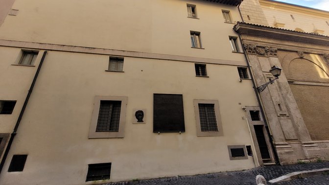 Targa commemorativa di Aldo Moro