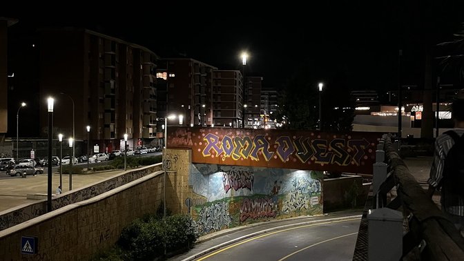 Graffito Roma Ovest