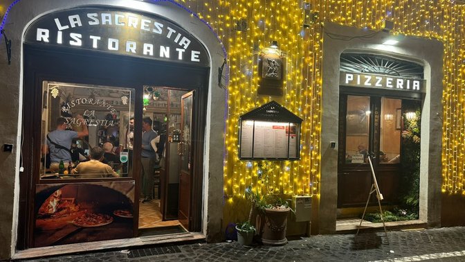 Ristorante Pizzeria La Sagrestia