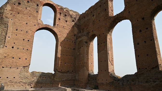 Villa dei Quintili - Calidarium