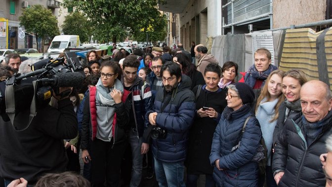 Pietra d'inciampo in memoria di Giordano Sangalli