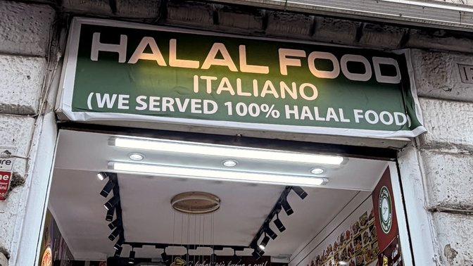 Halal food italiano