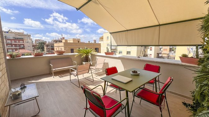 Attico Urbano Roma Vacation Rental Penthouse
