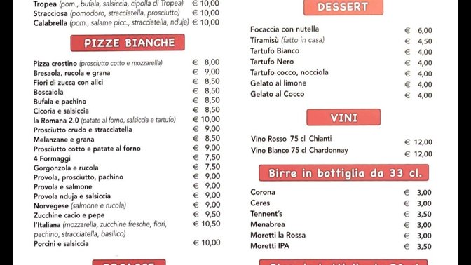 La Romana 2.0 - Pizzeria Forno a legna
