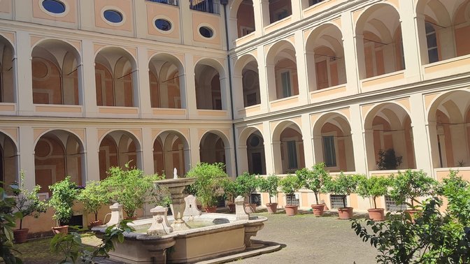Cortile delle zitelle - Complesso del San Michele