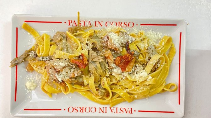 Pasta in Corso Monti-Colosseo