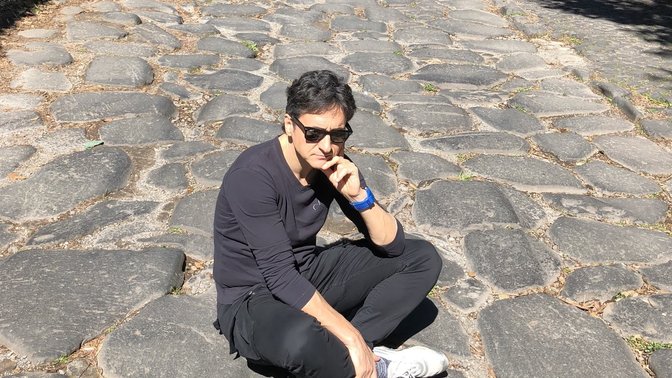 Cobbled Pedestrian Appia Antica