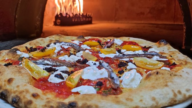 Olio pizza e fritti