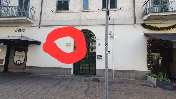 Mario Tronti - targa