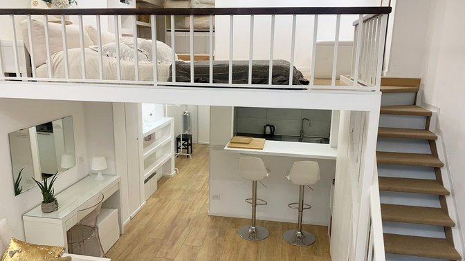 Modern Mini Loft Apartment Roma