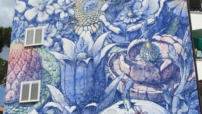 El devenir di Liquen, street art