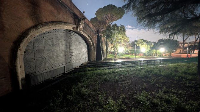 Vatican City Train Gate