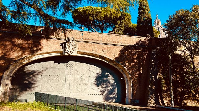 Vatican City Train Gate