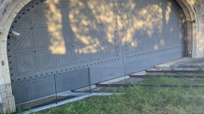 Vatican City Train Gate