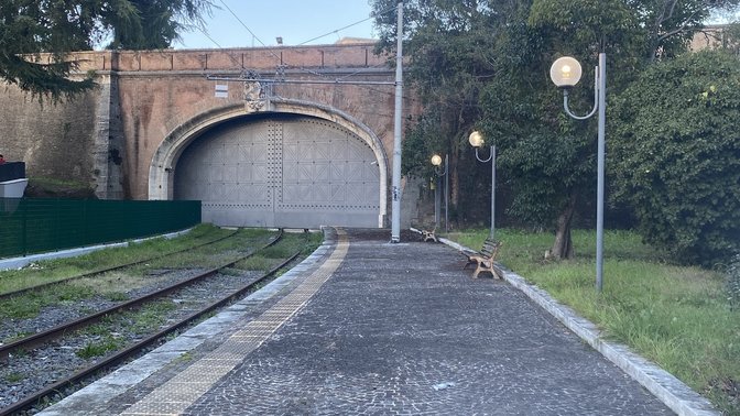 Vatican City Train Gate