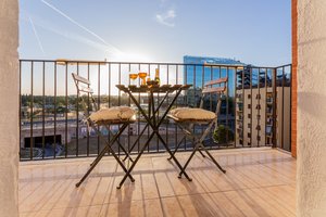 Rome City View • 2BR Apartment for 4 • Balcony • Tiburtina