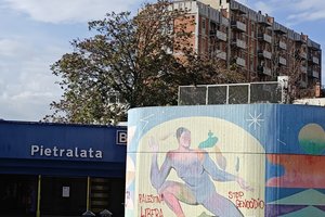 Murales metro Pietralata