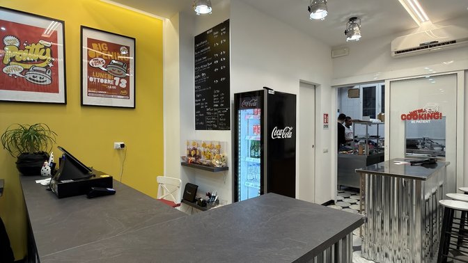 Patty Smash ’n’ fries