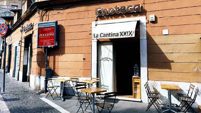 Enoteca La Cantina XXIX Ponte Milvio