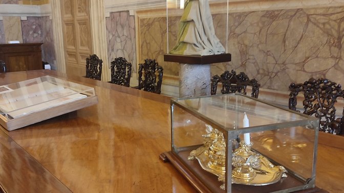 La cd "Sala dei Pontefici" (o Sala dei Patti Lateranensi)