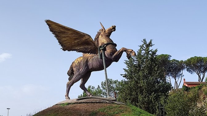 Statua Pegaso