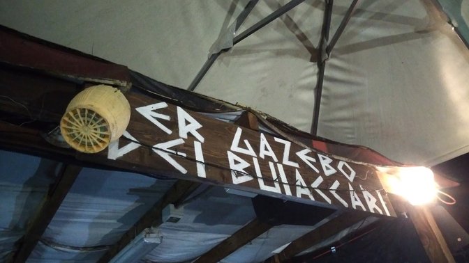 Il gazebo del Buiaccaro