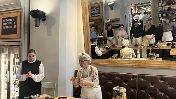 Pantheon Pasta Making Class with Nonna