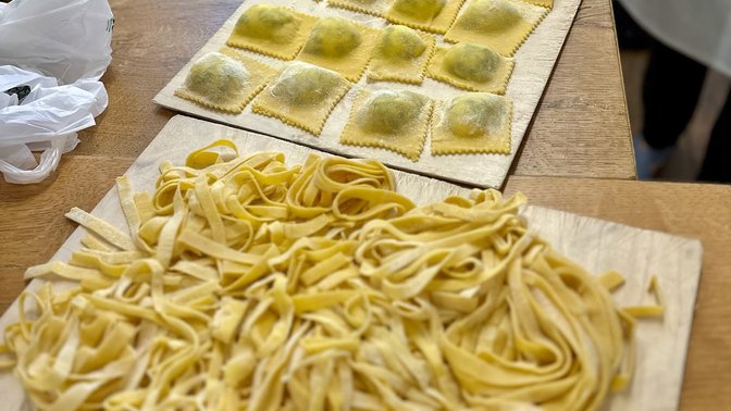 Pantheon Pasta Making Class with Nonna