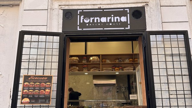Fornarina Bakery Trastevere