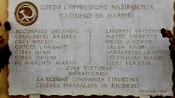 Lapide Martiri