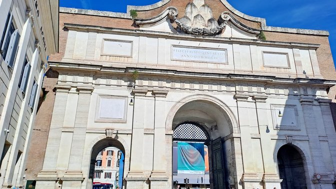 Nord gate Piazza del Popolo