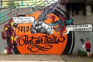 Murale Poeti der Trullo