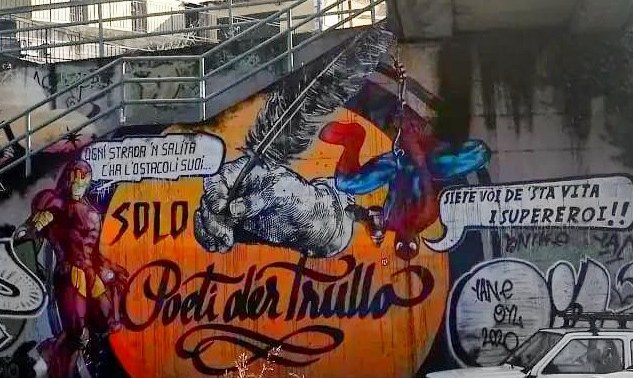 Murale Poeti der Trullo