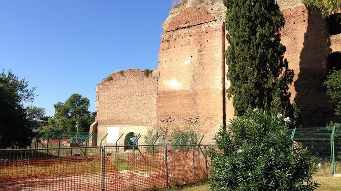 Esedra della Palestra orientale e Aula termale absidata
