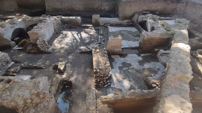 Scavo archeologico "Via Appia 39"