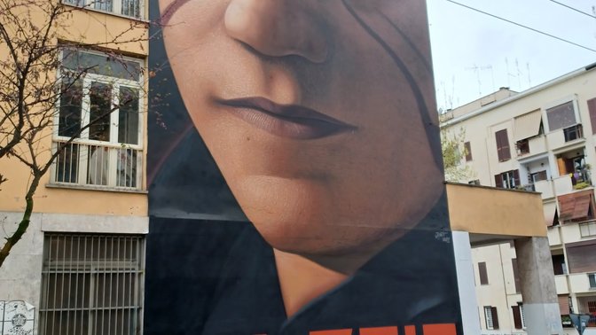Murale Valerio Verbano Jorit