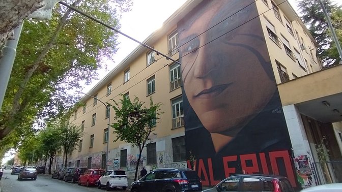 Murale Valerio Verbano Jorit