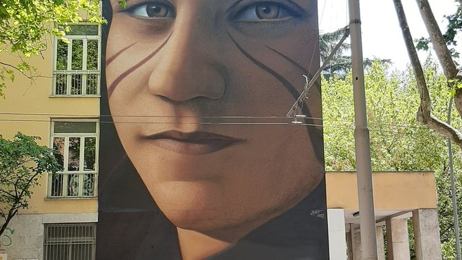 Murale Valerio Verbano Jorit