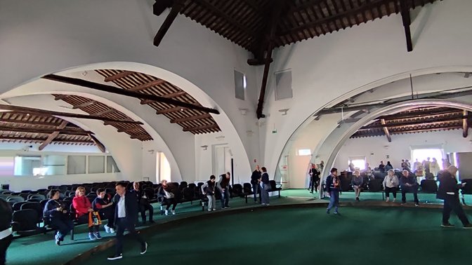 Sala dello Stenditoio - Fabbrica del San Michele