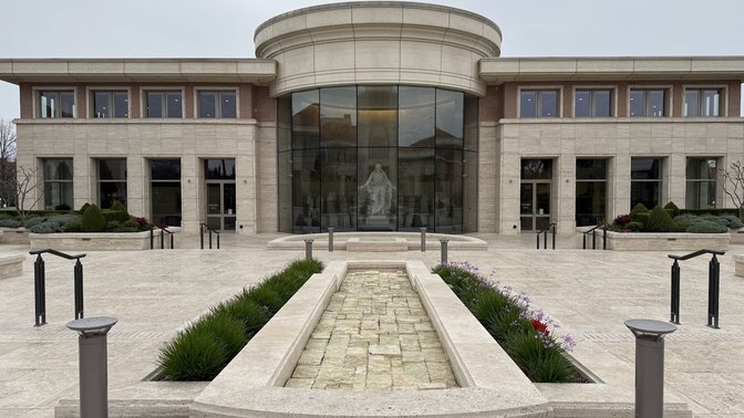 Rome Italy Temple Visitors' Center