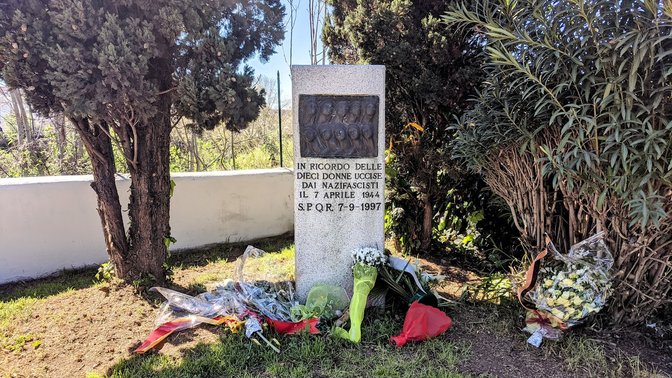Memorial to the Massacre at Ponte dell'Industria Bridge