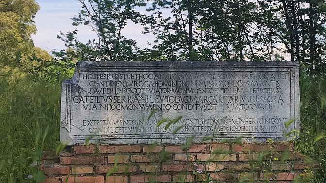 Sepolcro di Caio Attilio Evodo