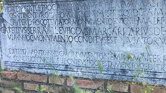 Sepolcro di Caio Attilio Evodo