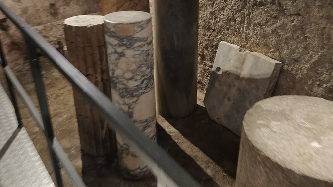 Casa romana del II secolo d.C. sotto il museo