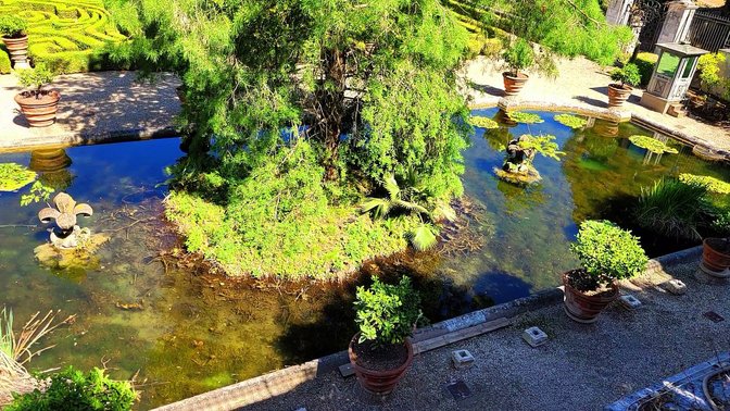 Peschiera del giardino segreto