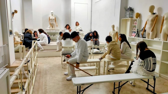 teatro bianco / studio riprese performance shooting