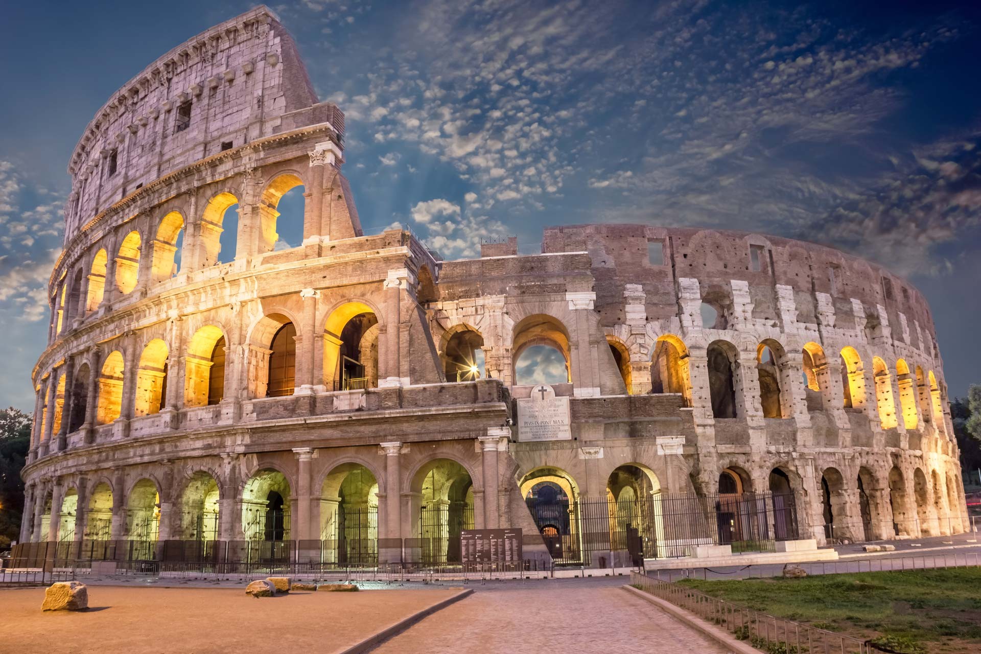 Moonlight on the Arena Floor: Inside the Colosseum After Dark