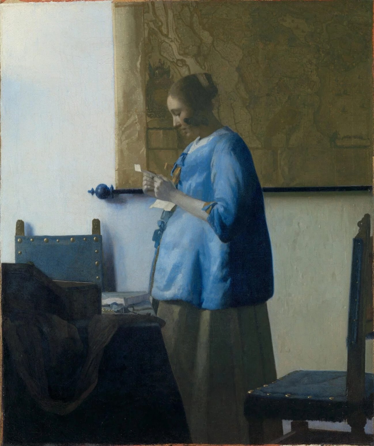 Vermeer's Rare 'Woman in Blue' Arrives at Palazzo Barberini