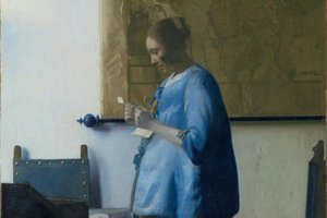 Vermeer's Rare 'Woman in Blue' Arrives at Palazzo Barberini